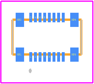 AXT-316124 - Panasonic PCB footprint - Other - Other - AXT316124-1