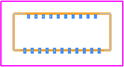 AYF-332135 - Panasonic PCB footprint - Other - Other - AYF332135-1