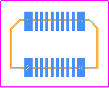 AXK-5S20047YG - Panasonic PCB footprint - Other - Other - AXK5S20047YG-1
