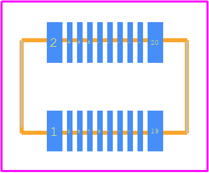 AXK-5S20247YG - Panasonic PCB footprint - Other - Other - AXK5S20247YG-6