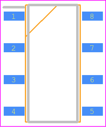 AQW-282SX - Panasonic PCB footprint - Small Outline Packages - Small Outline Packages - AQW282SX