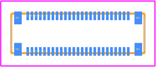 AXT-3501F4 - Panasonic PCB footprint - Other - Other - AXT3501F4-1