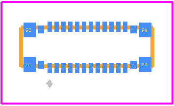 AXF-5D2412 - Panasonic PCB footprint - Other - Other - AXF5D2412-1