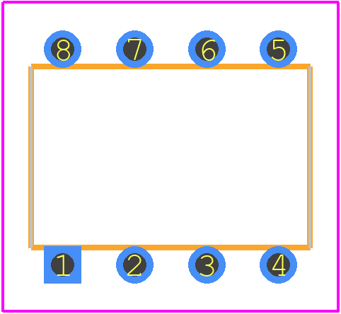 AQW-216EH - Panasonic PCB footprint - Other - Other - AQW216EH-3