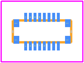 AXT-616124 - Panasonic PCB footprint - Other - Other - AXT616124-2