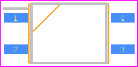 AQY-214EHAZT - Panasonic PCB footprint - Small Outline Packages - Small Outline Packages - AQY214EHAZT