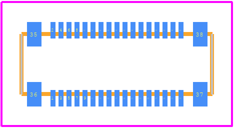AXT-334124 - Panasonic PCB footprint - Other - Other - AXT334124
