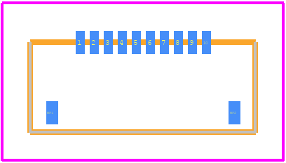 AYF-531065T - Panasonic PCB footprint - Other - Other - AYF531065T-2