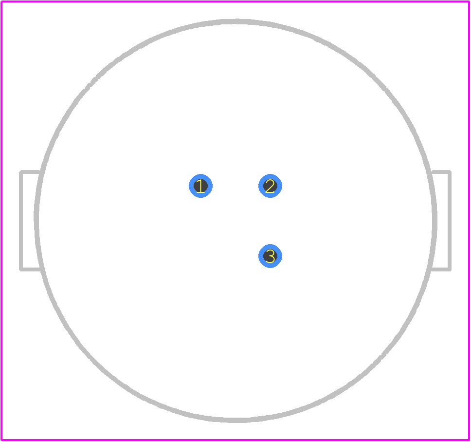 EKM-C1606111 - Panasonic PCB footprint - Other - Other - EKMC1606111