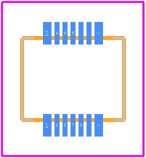 AXK-714247G - Panasonic PCB footprint - Other - Other - AXK714247G-1