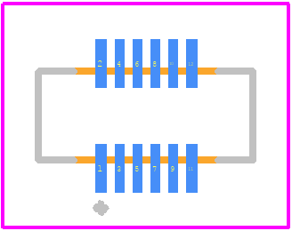 AXK-6F12347YG - Panasonic PCB footprint - Other - Other - AXK6F12347YG-3