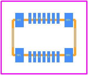 AXT-514124 - Panasonic PCB footprint - Other - Other - AXT514124-1