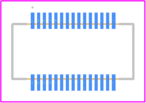 AXK-5F30347YG - Panasonic PCB footprint - Other - Other - AXK5F30347YG-3