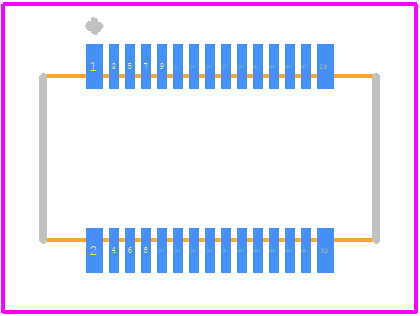 AXK-730147G - Panasonic PCB footprint - Other - Other - AXK730147G-1