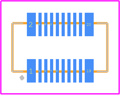 AXK-6S20647YG - Panasonic PCB footprint - Other - Other - AXK6S20647YG-3