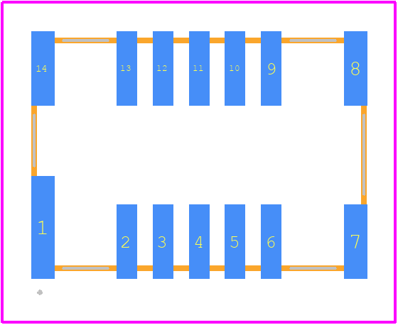 AMG-8833 - Panasonic PCB footprint - Other - Other - AMG8833-1