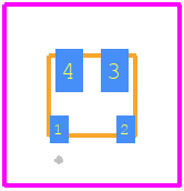 AQY-4C2P1X - Panasonic PCB footprint - Other - Other - AQY4C2P1X-2