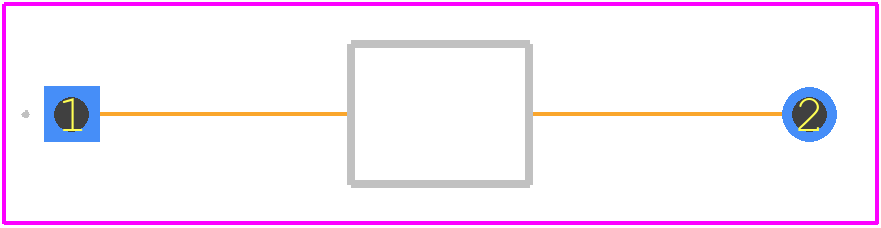 2743001111 - Fair-Rite PCB footprint - Other - Other - 2743001111-3
