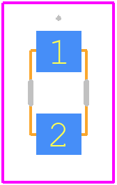 SML-012U8TT86 - ROHM Semiconductor PCB footprint - Other - Other - SML-012U8TT86-1
