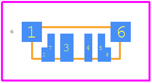 NESM238A - NICHIA PCB footprint - Other - Other - NESM238A-2