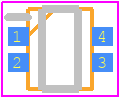 NSVF4017SG4T1G - onsemi PCB footprint - SO Transistor Flat Lead - SO Transistor Flat Lead - NSVF4017SG4T1G