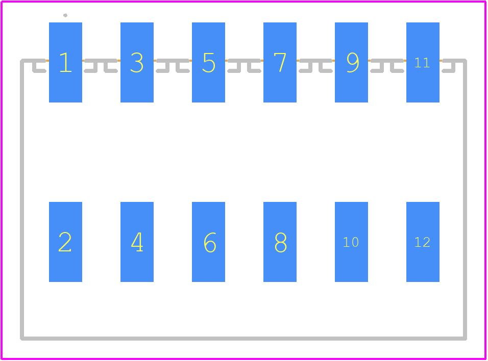 2086-1206/700-000/997-607 - Wago PCB footprint - Other - Other - 2086-1206/700-000/997-607-1