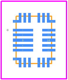 MP5470GL-XXXX - Monolithic Power Systems (MPS) PCB footprint - Other - Other - QFN-22 (3mmx4mm)_2022