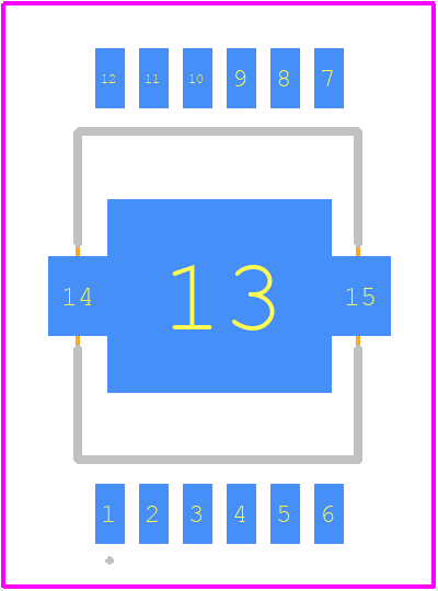 BTS5241L - Infineon PCB footprint - Other - Other - P-DSO-12-2