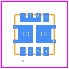 NTTFD022N10C - onsemi PCB footprint - Other - Other - WQFN12 3.3X3.3