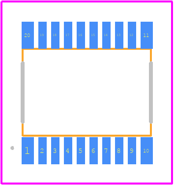 TDA8552TS/N1,112 - NXP PCB footprint - Other - Other - SOT266-1