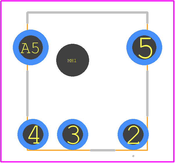 DC-044B-3A-2.5 - XKB Connectivity PCB footprint - Other - Other - DC-044B-3A-2.5-2