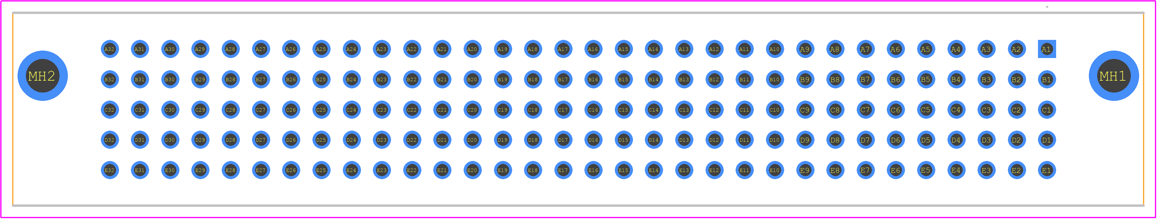 384674 - TE Connectivity PCB footprint - Other - Other - 384674-1