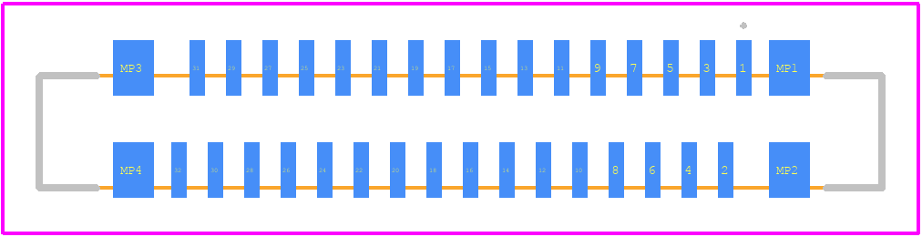 F314-1A7H1-11032 - Amphenol Communications Solutions PCB footprint - Other - Other - F314-1A7H1-11032-2