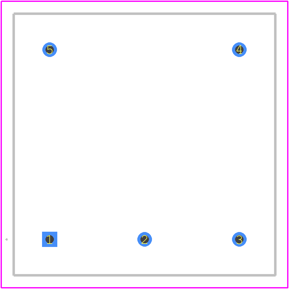 AOCJY2-100.000MHZ-E-SW - ABRACON PCB footprint - Other - Other - AOCJY2-100.000MHZ-E-SW