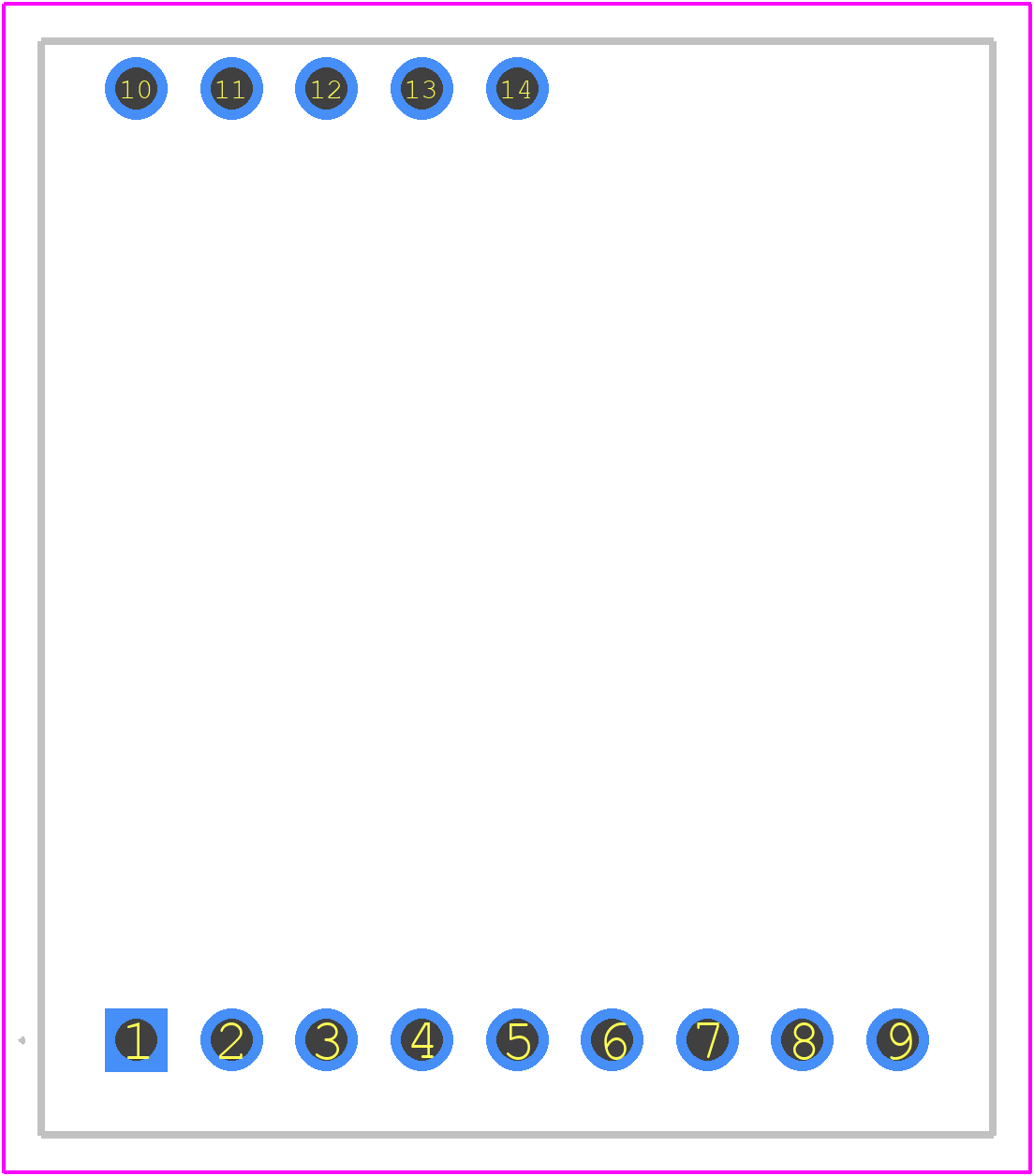 RFM9X - Adafruit PCB footprint - Other - Other - RFM9X-4
