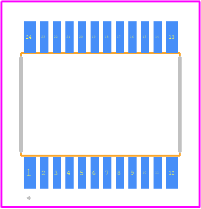 UAA3220TS - NXP PCB footprint - Other - Other - SOT340-1