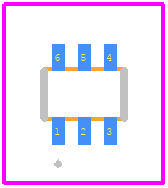NUP4114UCW1T2G - onsemi PCB footprint - Other - Other - NUP4114UCW1T2G-6