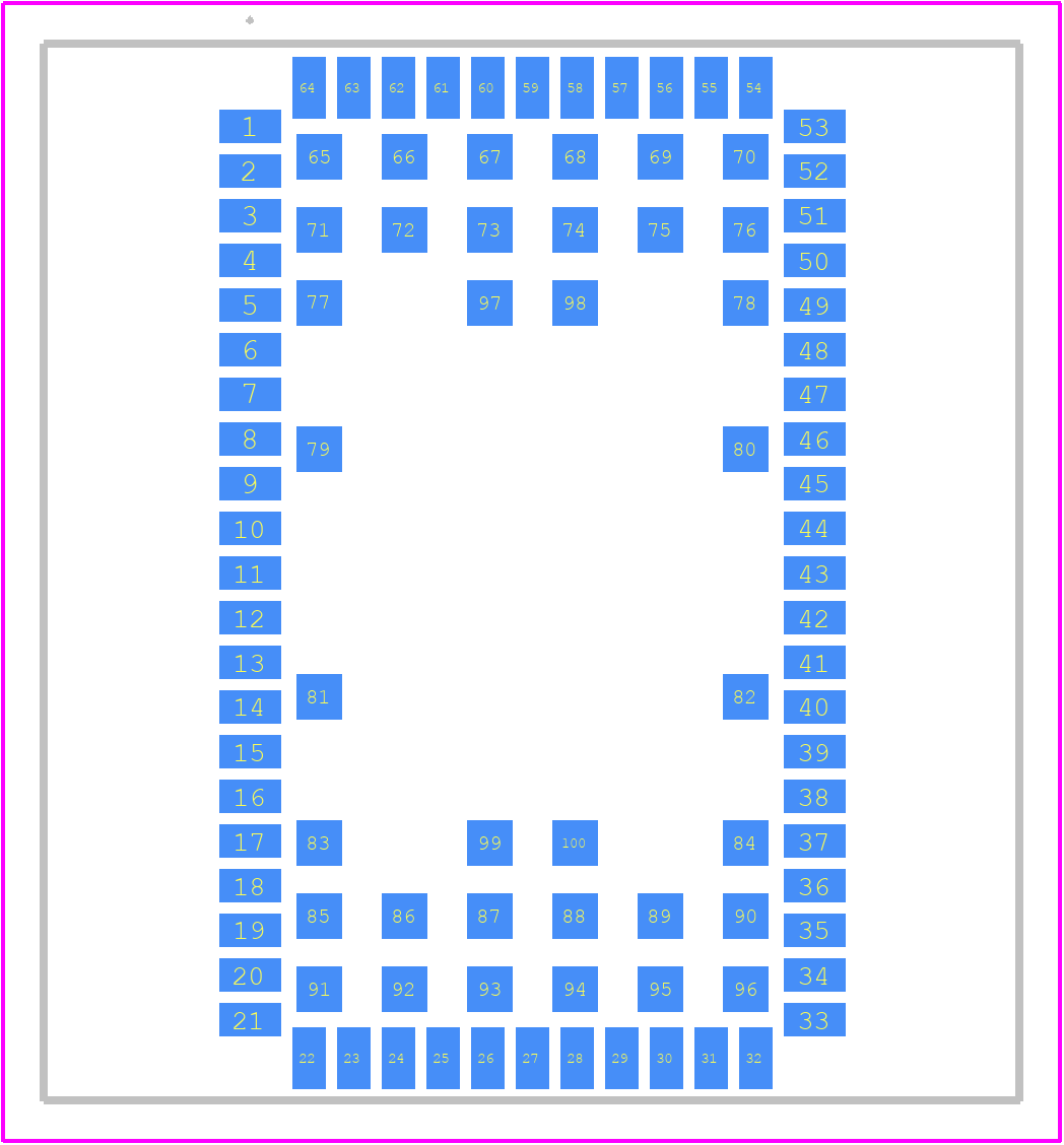 LARA-R6401-00B - u-blox PCB footprint - Other - Other - LARA-R6401-00B-2