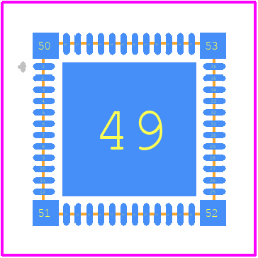 DSPIC33CK32MC105T-I/M4 - Microchip PCB footprint - Other - Other - DSPIC33CK32MC105T-I/M4-2