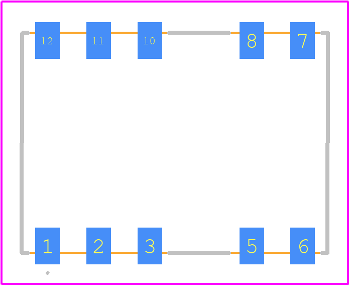 DETN01L-05 - Mean Well PCB footprint - Other - Other - 12-SMD Module, 10 Leads_2025