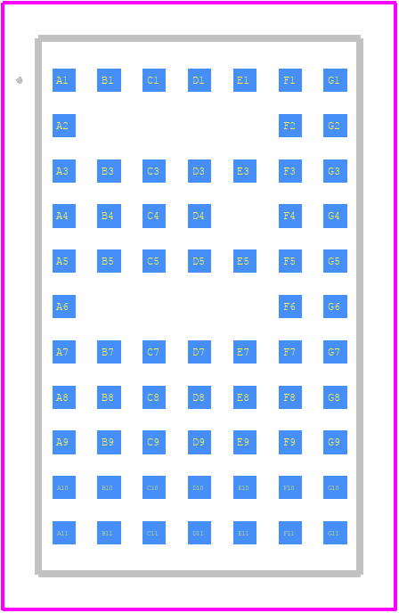 LTM4608AMPV#PBF - Analog Devices PCB footprint - Other - Other - LGA Package 68-Lead (15mm × 9mm × 2.82mm)_2025-1.1