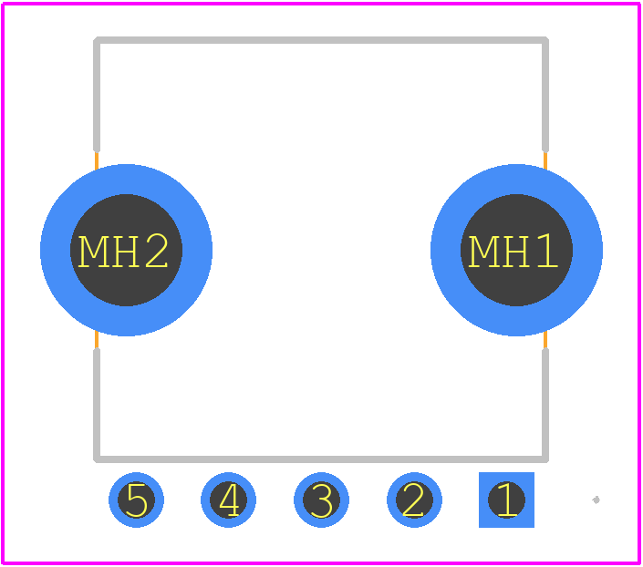 E33-VT652-M45T - ELMA PCB footprint - Other - Other - E33-VT652-M45T-3