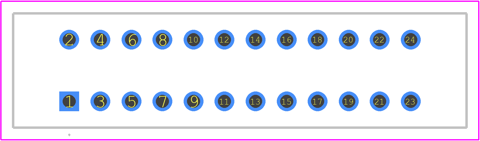 395-024-525-201 - EDAC PCB footprint - Other - Other - 395-024-525-201-1