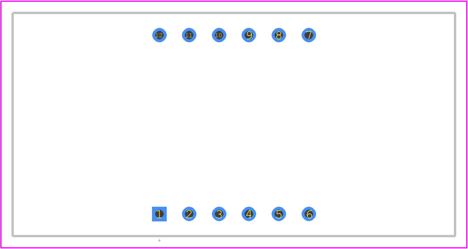 5631AS-11 - Foryard PCB footprint - Other - Other - 5631AS-11-3