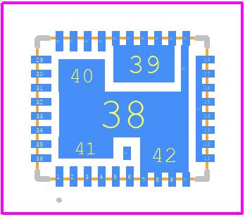 TDA386400000AUMA1 - Infineon PCB footprint - Other - Other - QFN 5 mm x 6 mm_2022