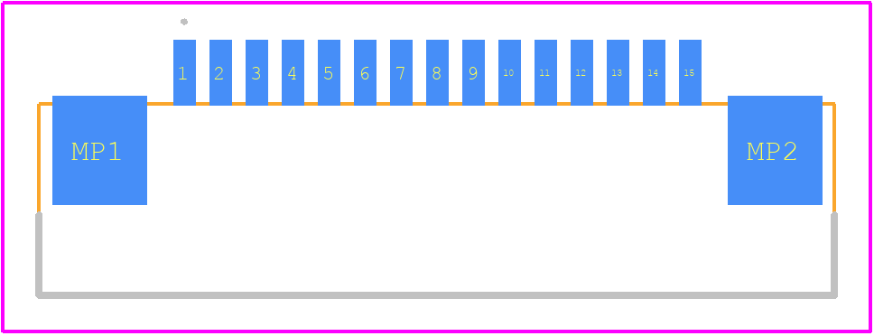 AFA07-S15FCA-00 - JUSHUO PCB footprint - Other - Other - AFA07-S15FCA-00-1