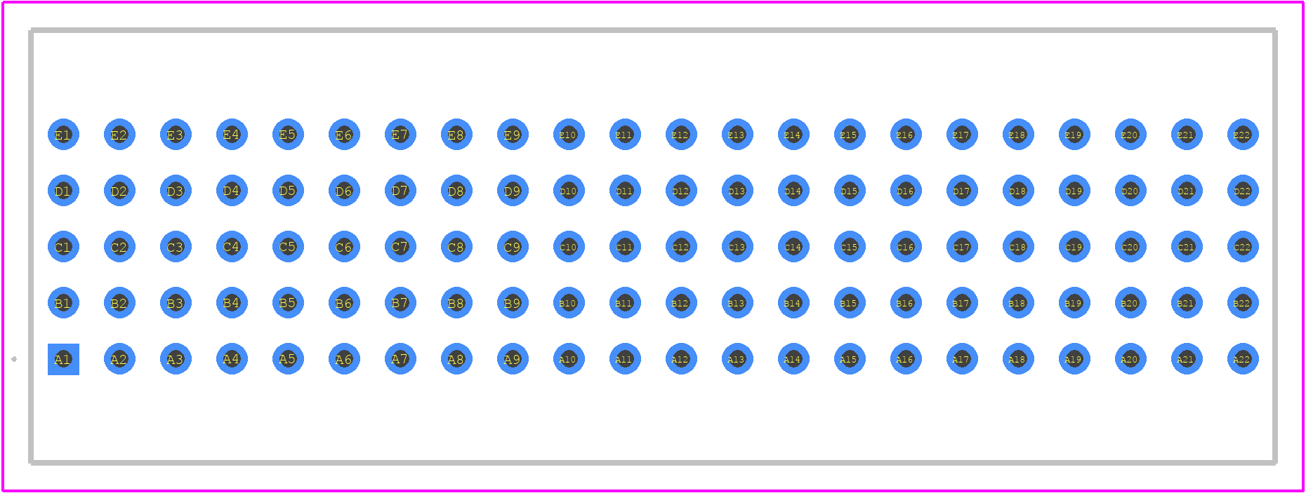 CP2-HB110-A2-FJ - 3M PCB footprint - Other - Other - CP2-HB110-A2-FJ-3