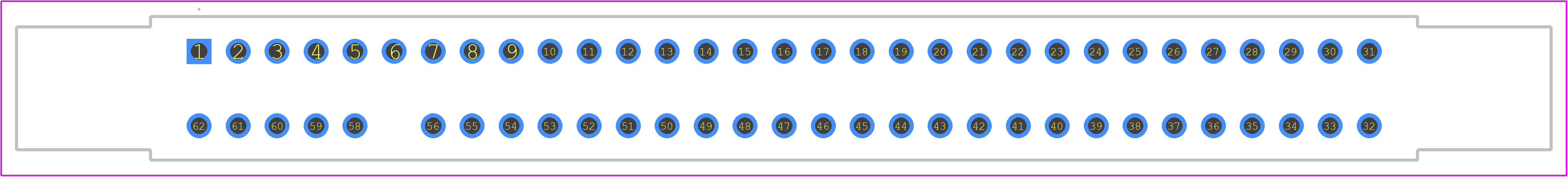 6489651-2 - TE Connectivity PCB footprint - Other - Other - 6489651-2-1