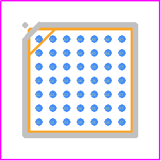 MAX77963EWJ+ - Analog Devices PCB footprint - BGA - BGA - MAX77963EWJ+