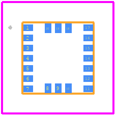 LMX2433SLEX/NOPB - Texas Instruments PCB footprint - Other - Other - LMX2433SLEX/NOPB-5